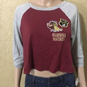 Disney Lion King crop top